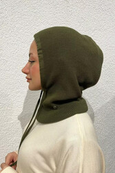 Merwishop - Balaclava Beanie 777 Olive Green