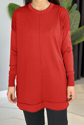 Remsa - Basic Knitwear Tunic 2001 Red