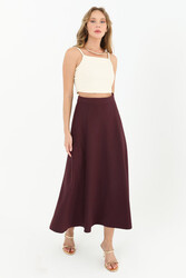 Remsa - Bell Skirt 18201 Claret Red