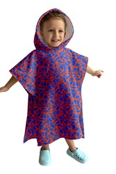 Remsa Mayo - Child Beach Pool Hooded Poncho Towel 706 Anchor