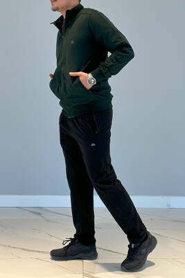 Dark hotsell green tracksuit