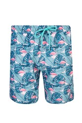 Remsa - Men's Ocean Pool Shorts Patterned Caleb S241 Mint