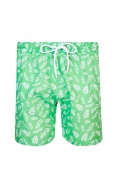 Remsa - Men's Ocean Pool Shorts Patterned Ford S253 Green