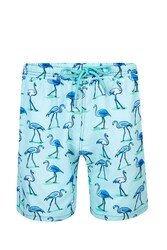 Remsa - Men's Ocean Pool Shorts Patterned Percy S250 Mint