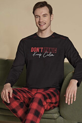 Remsa - Men's Pajama Set 1527 Black