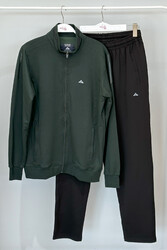 Remsa - Men's Stretch Cotton Tracksuit Set 3715 Green