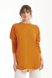 Nuss - Nuss Mercerized Oval Cut Tunic 1200 Orange