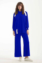 Lale Butik - Nuss Pantsuit 1009 Blue