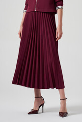 Nuss - Nuss Pleated Skirt 8037 Purple