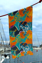 Remsa Mayo - Patterned Sea Pool Beach Towel 077