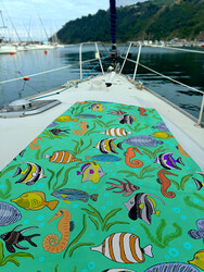 Remsa Mayo - Patterned Sea Pool Beach Towel 081