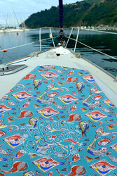 Remsa Mayo - Patterned Sea Pool Beach Towel 087