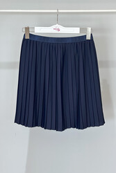 Remsa - Pleated Underskirt 40002 Navy Blue