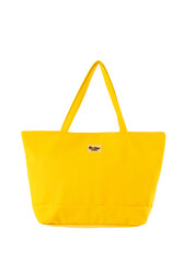 Remsa Mayo - Soft Leather-Textured Beach Bag 5555 Yellow