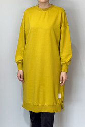 Remsa - Soul Basic Long Sweat Tunic 30645 Olive Green