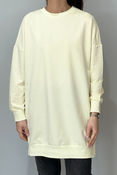 Remsa - Soul Basic Sweat Tunik 30644 Açık Sarı