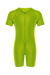 Remsa Mayo - Tulum Kısa Kollu Şortlu Çocuk Yüzücü Mayo Clous 5155 Neon Yeşili Remsa Mayo
