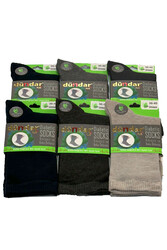 Remsa - Unisex Bamboo Socks 36-40 Candy Socks 6-Pack Mixed Colors Navy-Gray-Beige