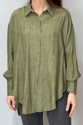 Remsa - Wide Cuff Shirt 10638 Olive